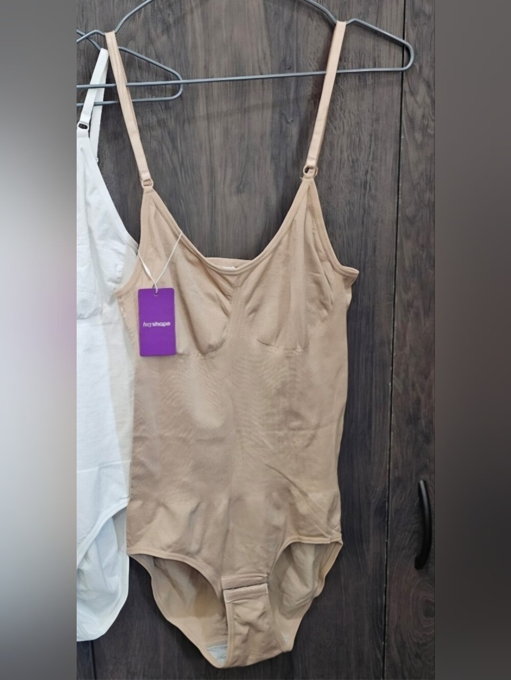 1 HeyShape Shapewear Bodysuit Size XL NWT Nude Color L👀K Snatched Tik Tok ♥️